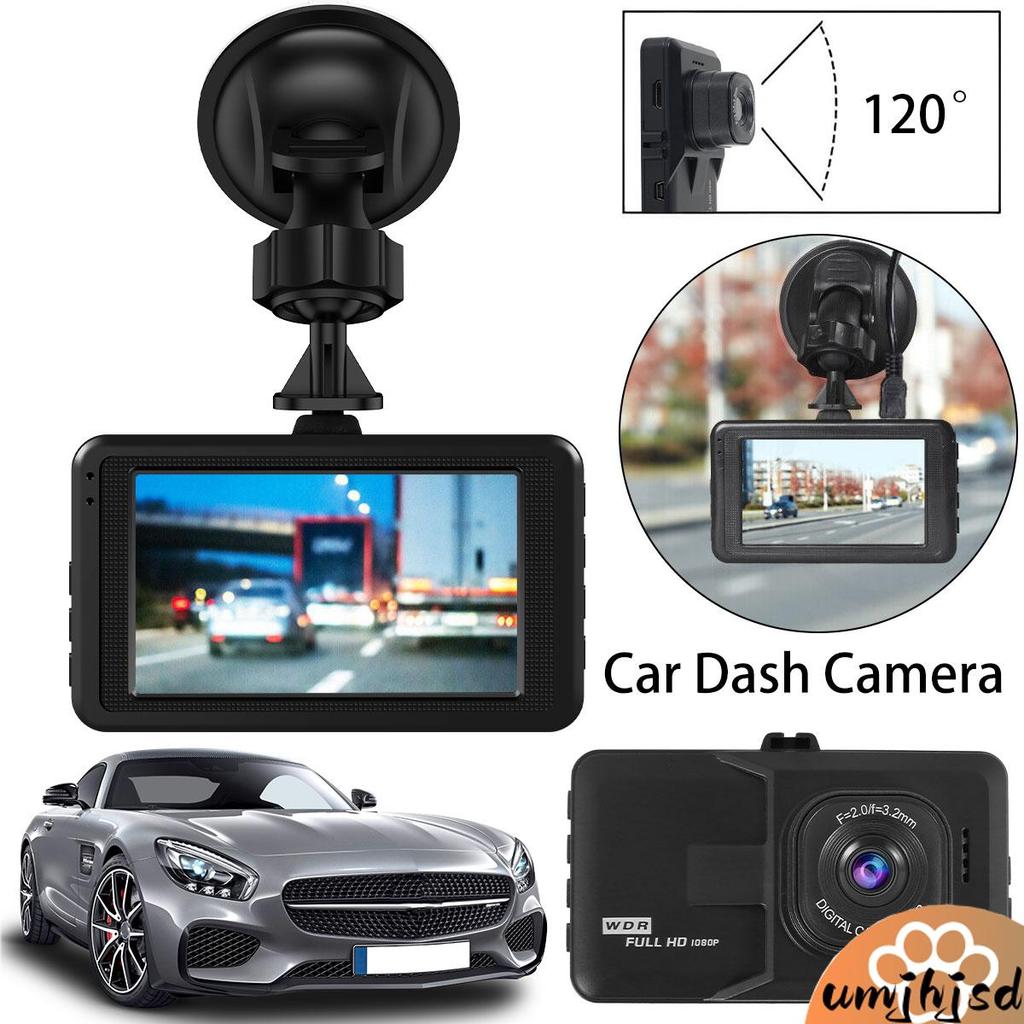 Dash Cam Smart Car Camera 1080P HD Câmera De Carro Reutilizável Gravador De Condução Com Display LCD De 3 " SHOPSKC2261