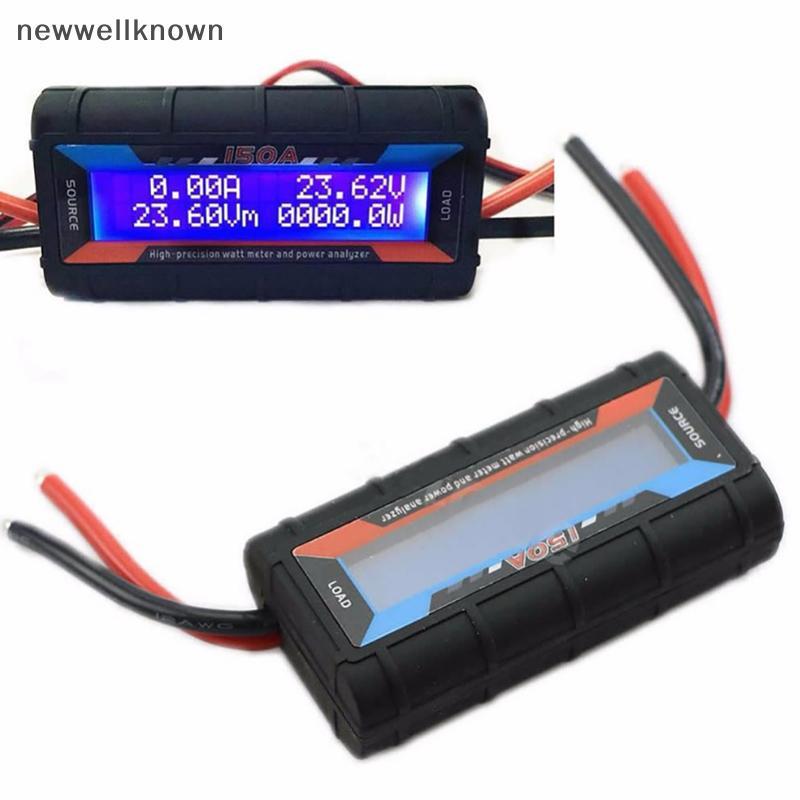 [newwellknown] FT08 RC 150A Medidor De Watts De Alta Precisão Analisador De Potência Balight LCD wattmeter Nwk