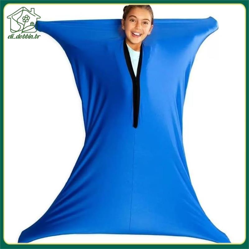 [eli_dobbin.br] Meia Corporal Sensorial , Perfeita Para Crianças Com Transtorno De Processamento Movimento Dinâmico Sens