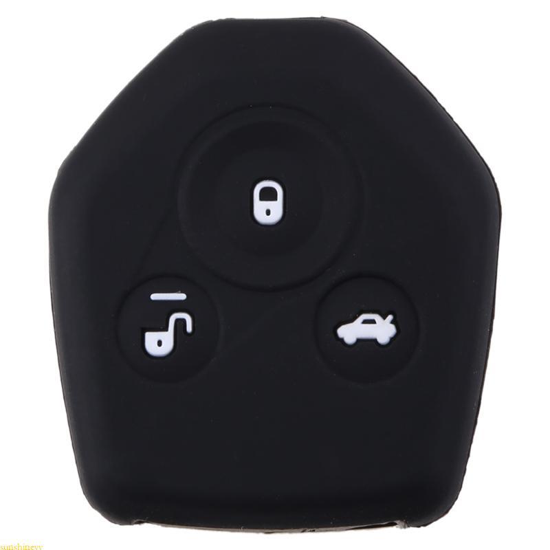 sunshineyy 3 Botões Silicone Para Carro Capa Chaveiro Forester Le