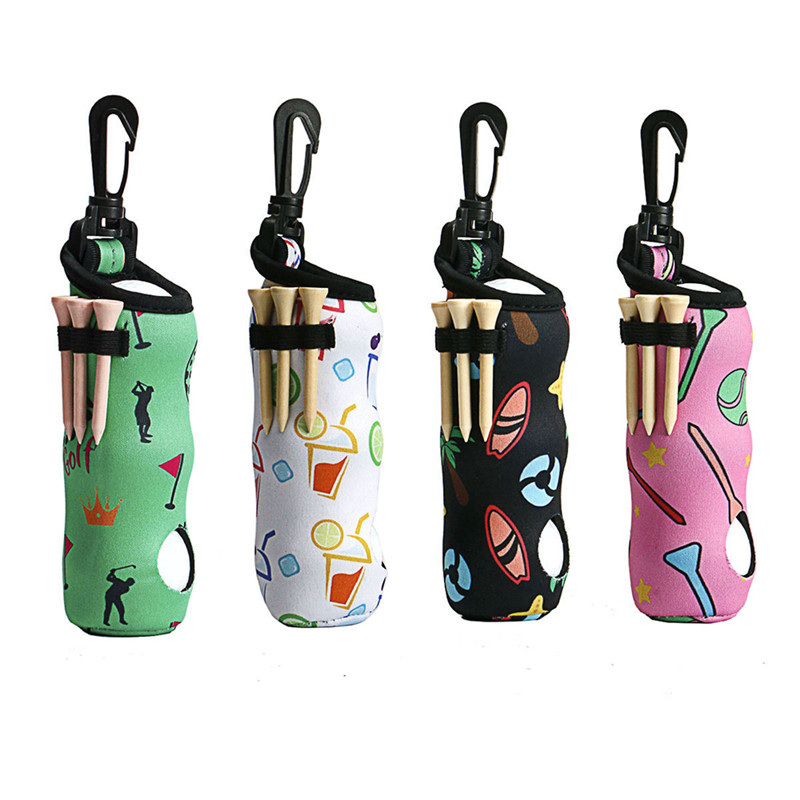 Saco de golfe Mini versão pequena bola saco de cintura portátil acessório saco simples moda pode pendurar saco de bola v