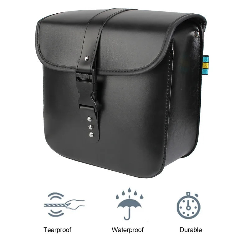 Retro Moda Motocicleta Sela Sacos Bolsa De Armazenamento Caso Bagagem Lateral Tanque Mala À Prova Dwaterproof Água Couro