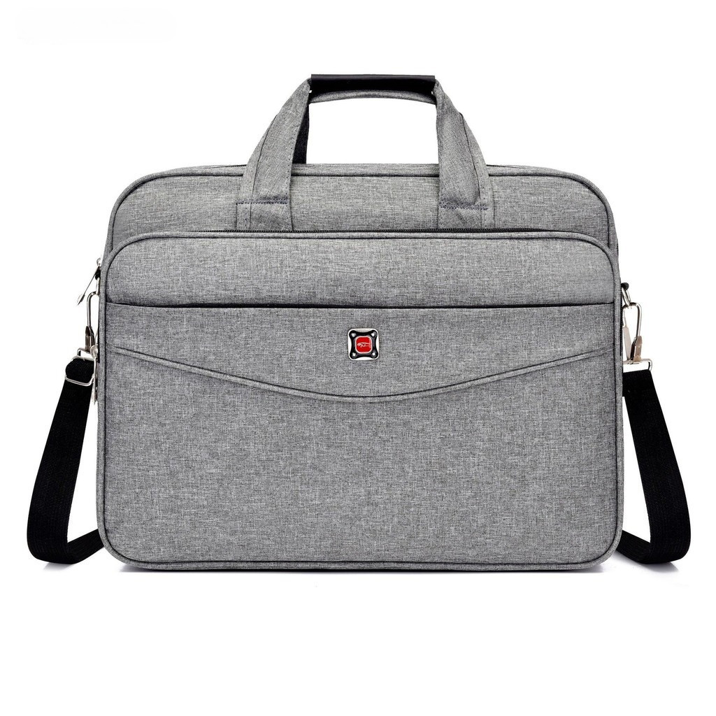 Bolsa pasta transversal alça de mão feminina masculina executiva notebook  livros p/professor