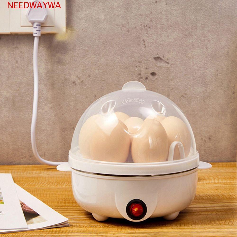 NEEDWAYWA Fogão Elétrico De Ovos , Leite Cozido No Vapor , Café Da Manhã , Vaporizador Automático De Alimentos Multifunc