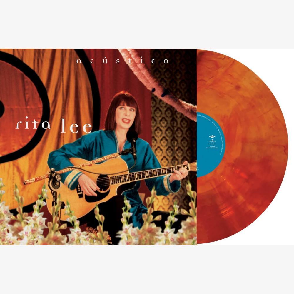 Vinil Rita Lee - Acústico 2LP (Laranja Marmorizado)