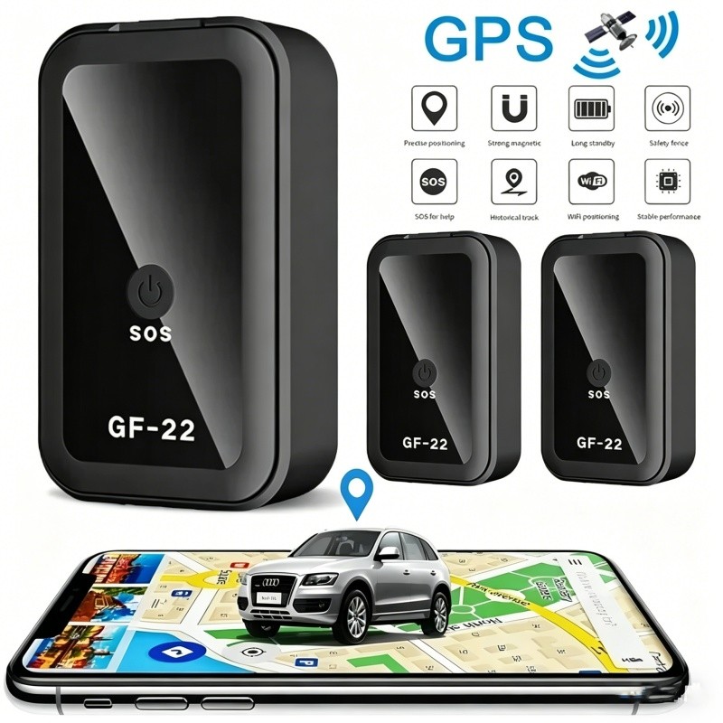 Localizador Navegador Gps Mini Gps Tracker Gf22 Suporta LBS/Wi-Fi/GPS Com IOS E Android