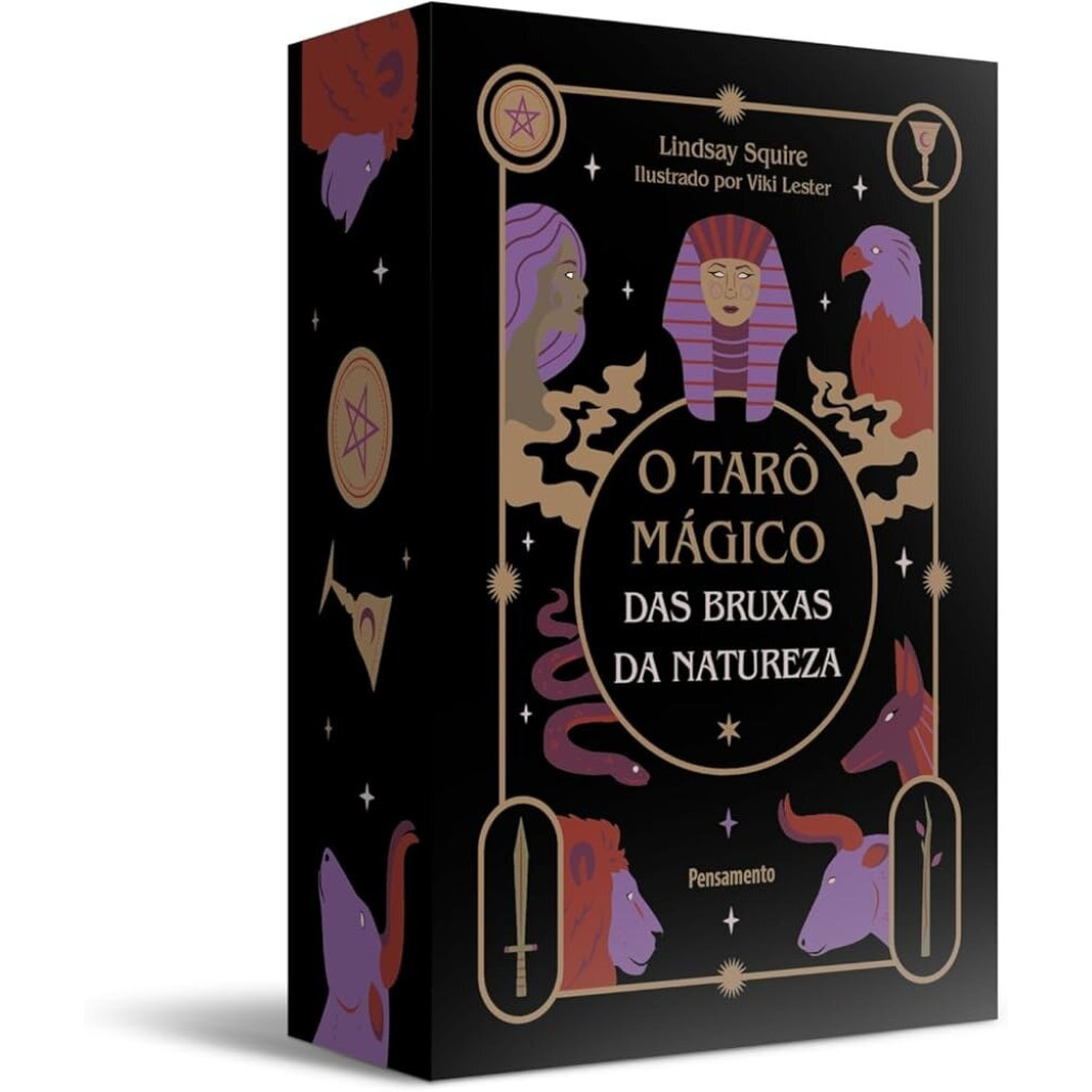 O TARÔ MÁGICO DAS BRUXAS DA NATUREZA: CAIXA COM LIVRO + 78 CARTAS