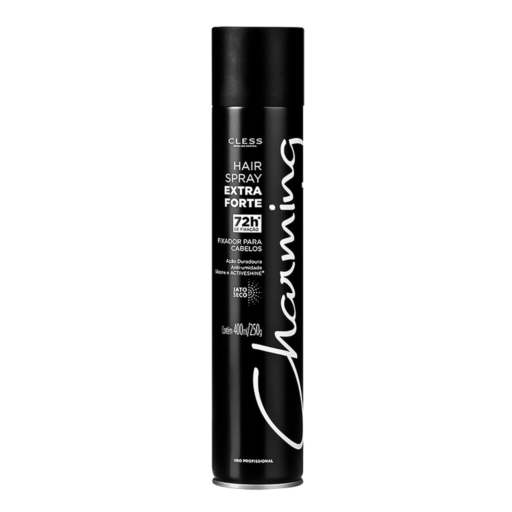 FIXADOR PARA CABELO EXTRA FORTE CHARMING CLESS - 400ML