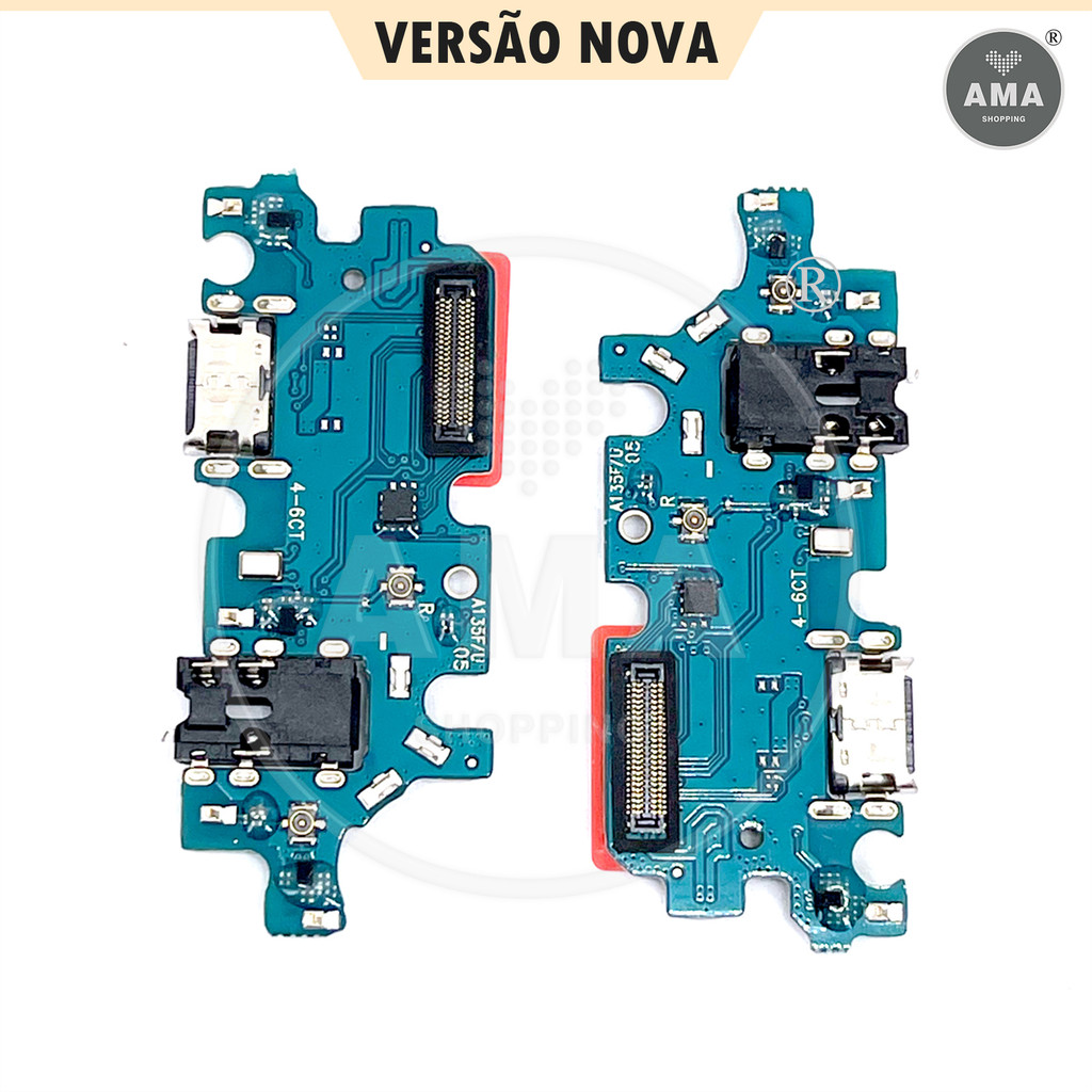 【Samsung Galaxy A13 4G / M13】 A135 Celular Turbo Placa De Carga Conector Dock De Carga Promoção