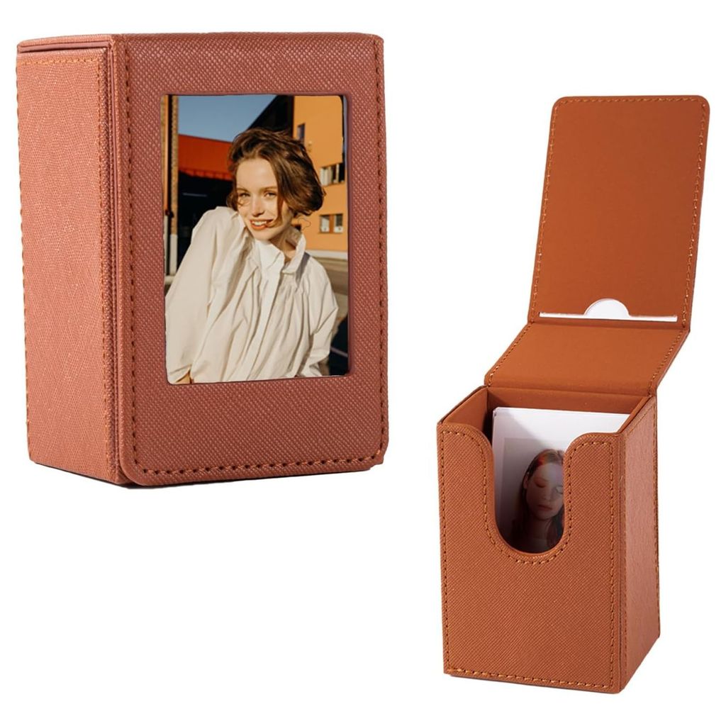 Box Porta Fotos Para Instax Mini E Polaroid 2x3'' Até 50 Fotos - Preto