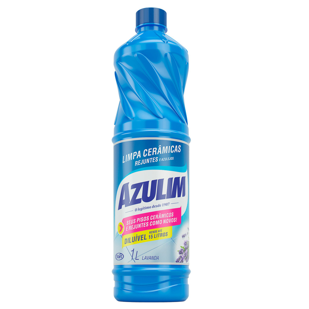 Limpa Cerâmicas, Rejuntes e Azulejos 1l Azulim Start