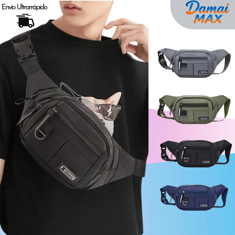 Pochete Impermeavel Bolsa Transversal ou de cintura para motoboy multiuso