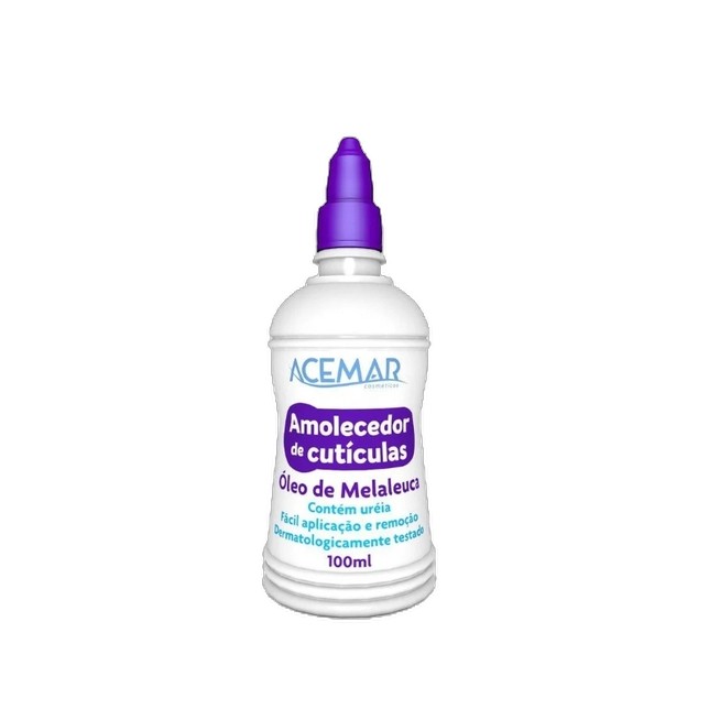 Amolecedor Cutícula Acemar Óleo De Melaleuca 100ml