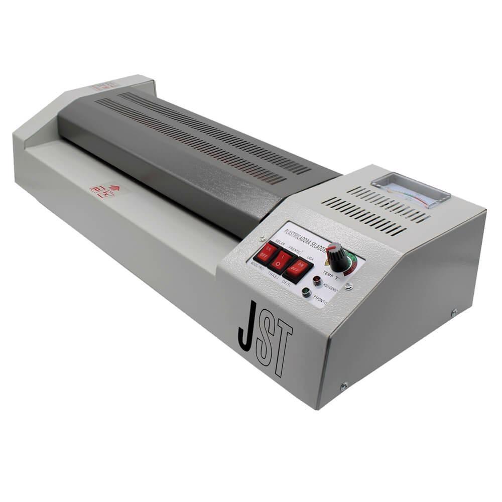 Plastificadora Laminadora PL-320 A3 A4 A5 A6 600W 220V Quente e Frio JST