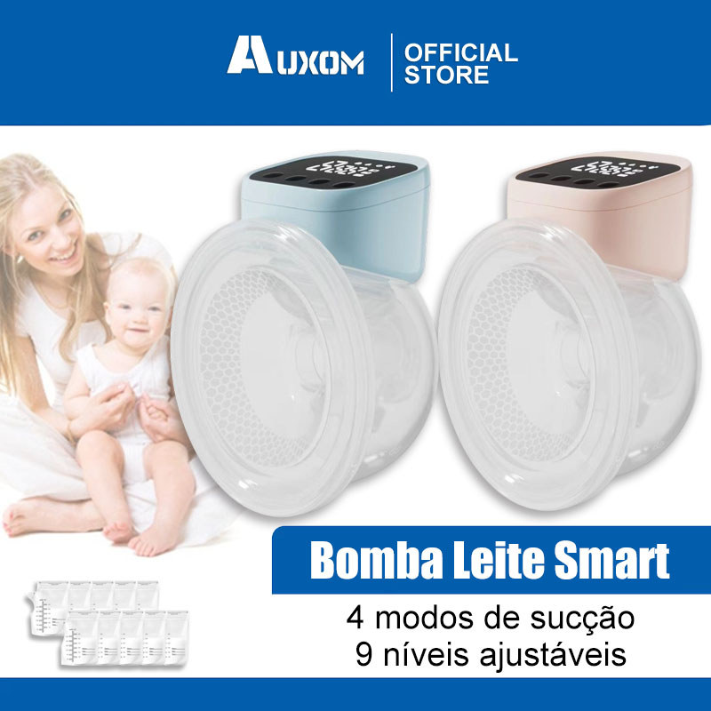 Bomba de Leite Elétrica Portátil Recarregável - Silenciosa, Mãos Livres e Sem Dor