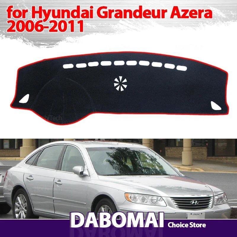 Placa De Cobertura Do Painel Antiderrapante Esteira Proteger Almofada Carro Pára-Sol Tapete Para Hyundai Grandeur Azera 