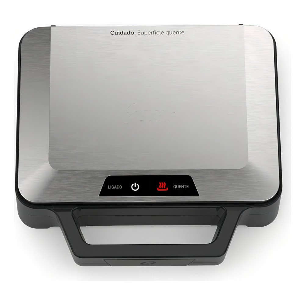 Sanduicheira Oster OSAN500 Inox Multiuso Preto/Inox 127V