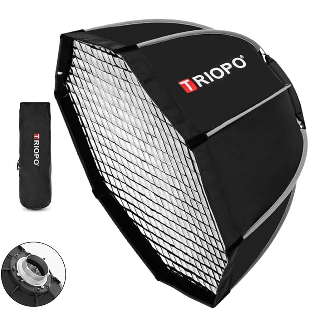 Octobox Triopo 90cm montagem automática Bowens