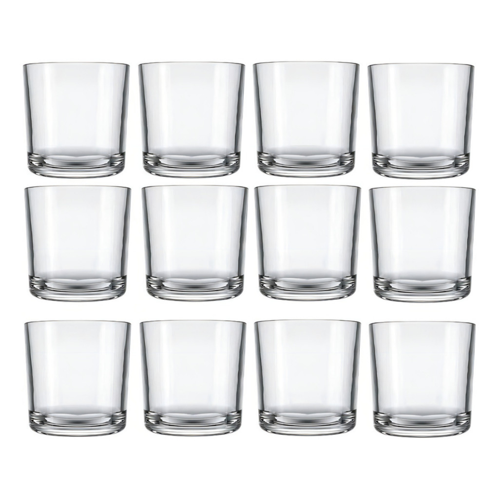 Kit Copos Whisky Bar Rocks Nadir 265ml - 6, 12 ou 24 Unidades