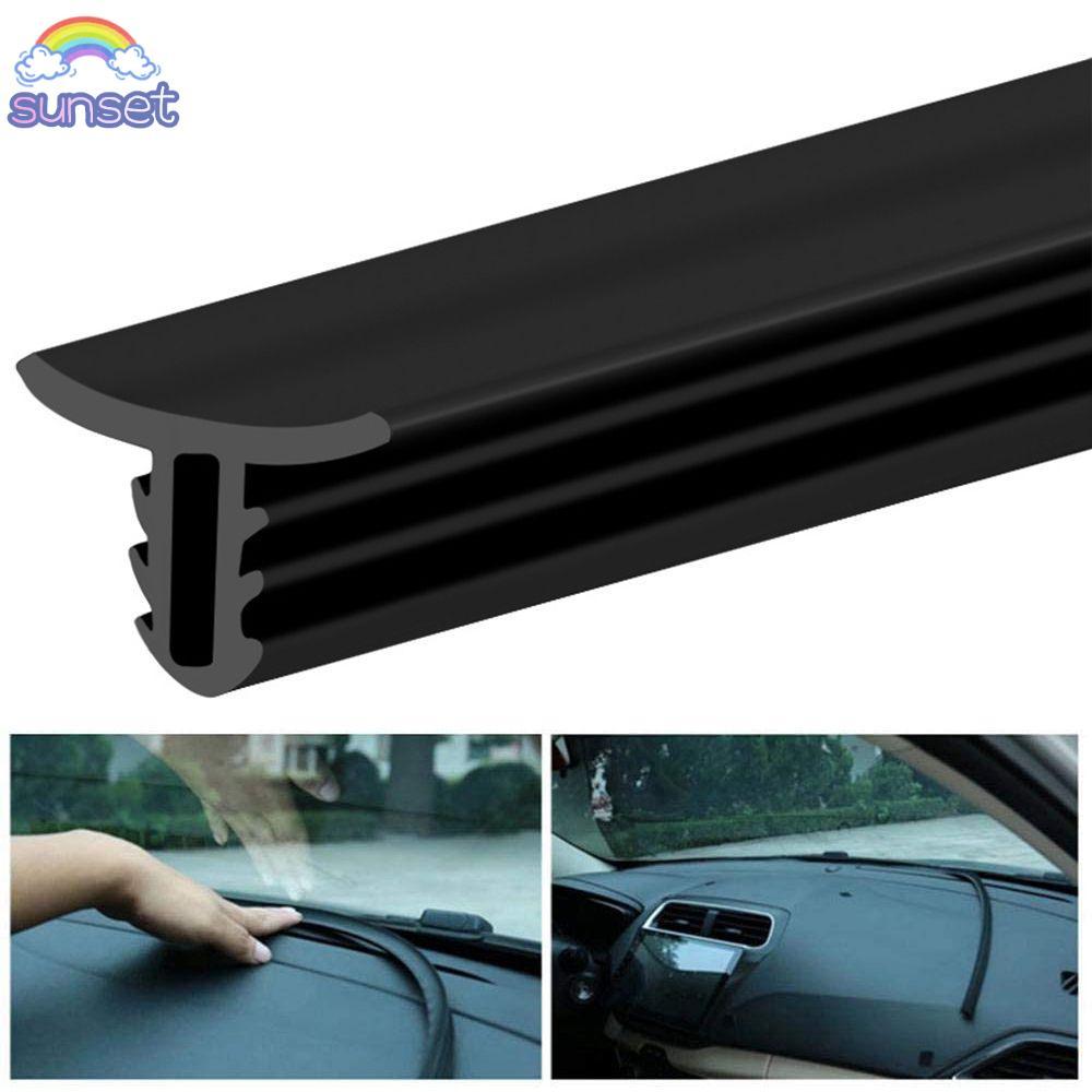 SUNSET Tira De Vedação Do Painel De Carro 1.6M Universal À Prova De Som E Poeira Borracha