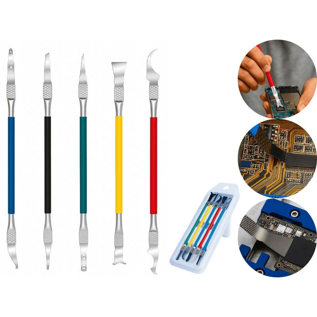 Kit Espátulas Bisturi Para Manutenção De Placas Celular Chip