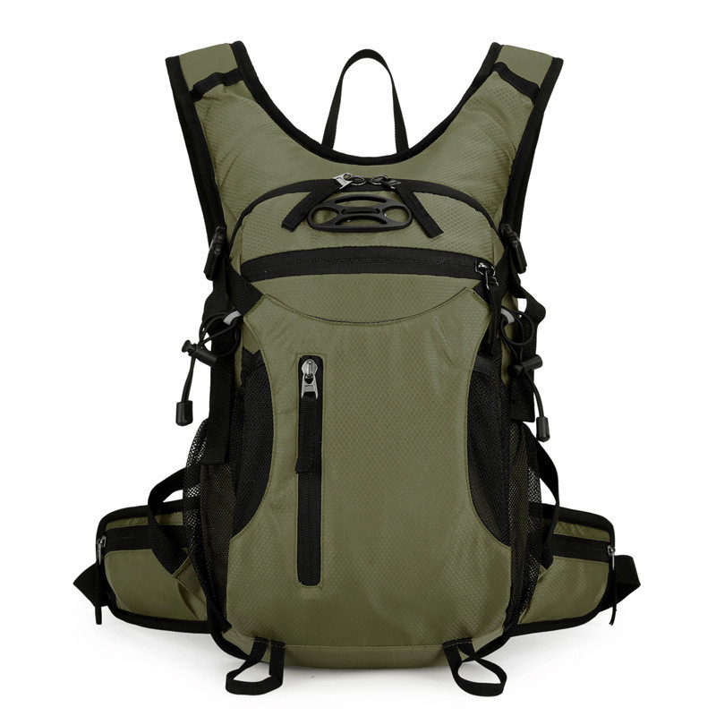 Mochila de água ao ar livre leve à prova d'água corrida ciclismo mochila esportiva