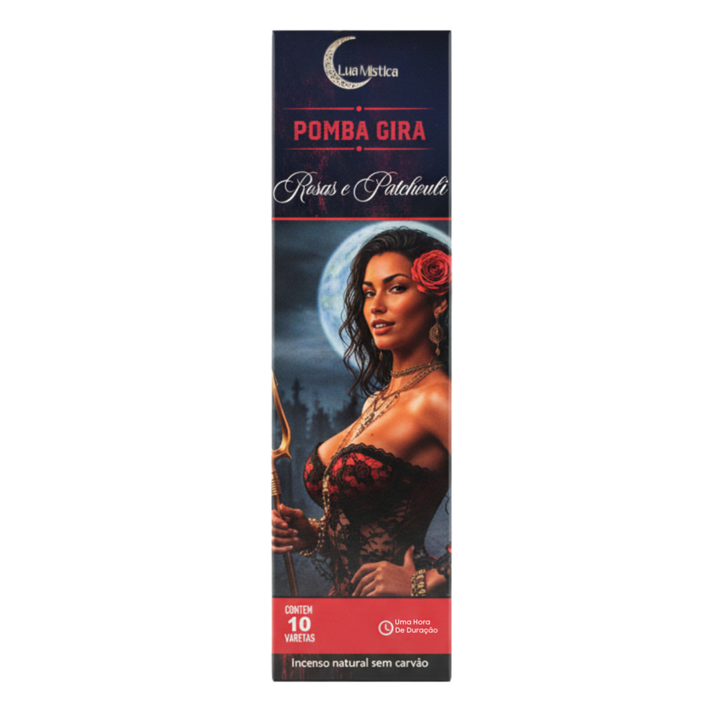 Incenso Natural 0% Carvao Cxs C 10 Var Fragrancia:Pomba Gira