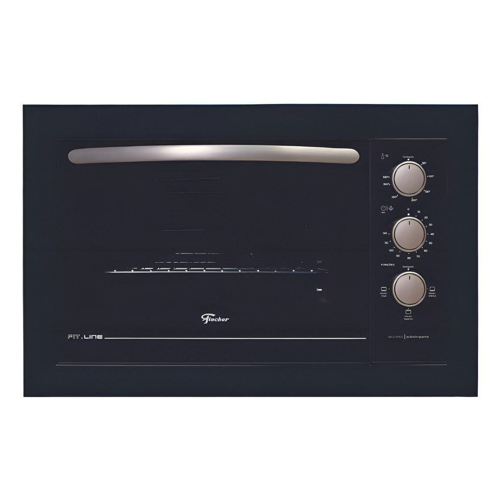 Forno Elétrico de Embutir Fischer Fit Line 48 Litros ( 127 Volts)