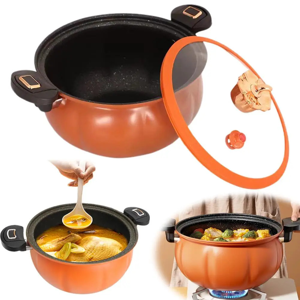 Panela de Micro Pressão 8L Antiaderente Indução e Gás 28CM Aquecimento Rápido