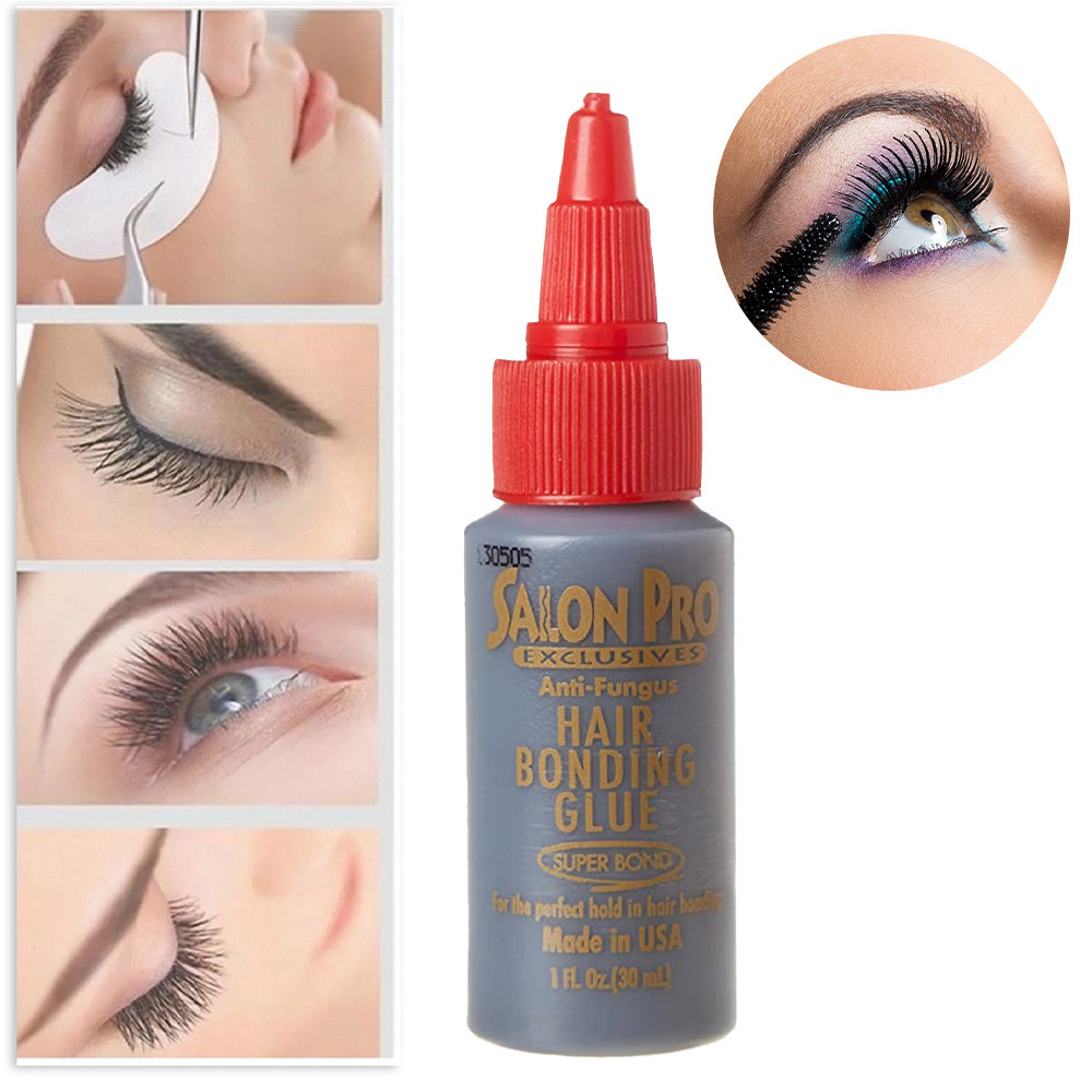Cola Profissional Para Cílio Tufinhos E Mega Hair - Salon Pro 30 ml