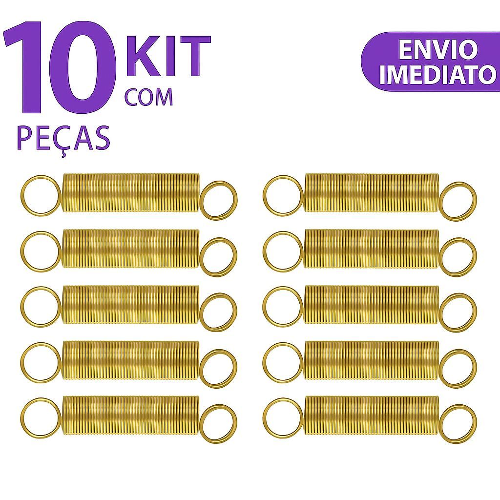 Kit 10 Unidades Molas Vara De Suspensão Ou Kit 4 Molas Lavadora Electrolux 6 A 15kg