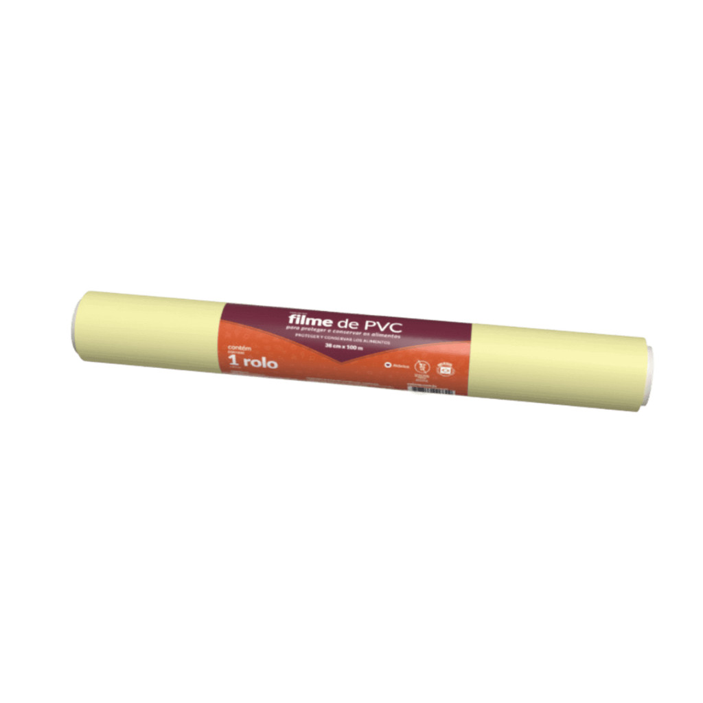 Filme PVC 38cm x 100m Alta Resistência Vabene