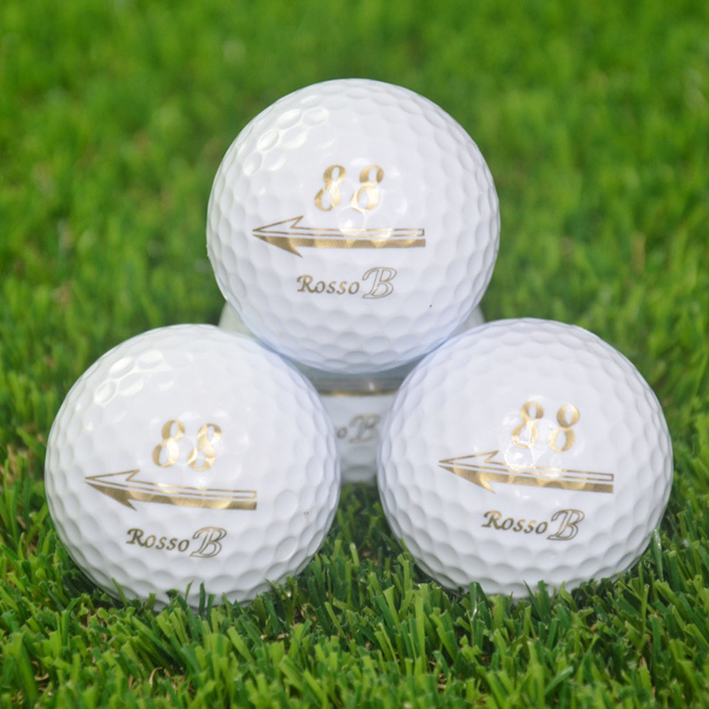 Bola De Prática De Golfe Para Treinamento De Balanço , Fácil De Encontrar Com Superfície Lisa , Acessório Essencial De C