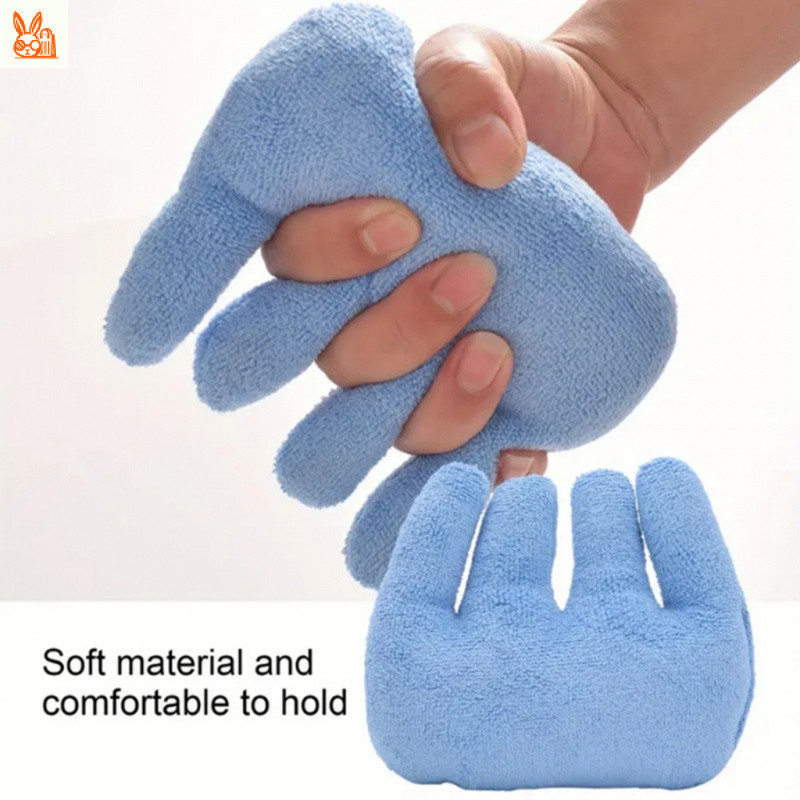 Almofada Azul Para Reabilitação De Mãos Com Separadores De Dedos 0561 GPQB