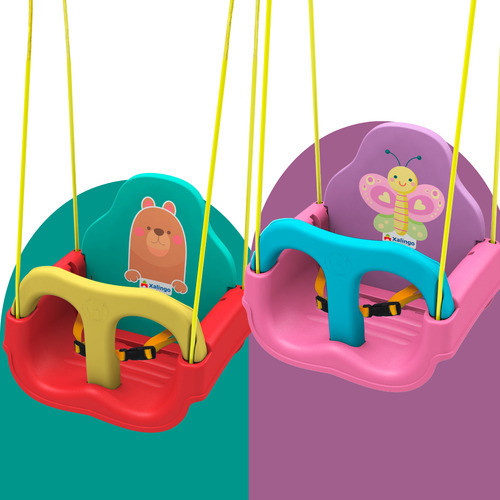 Balanco Infantil 23kg Balanco Cadeira 3 em 1 Plastico Crianca e Bebe