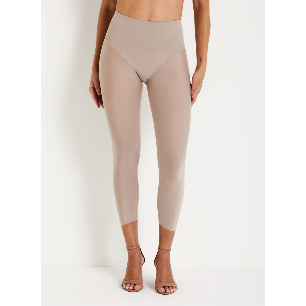 Calça Capri Modeladora Liz Invisible Zero Marcas Cintura Alta sem costura segunda pele