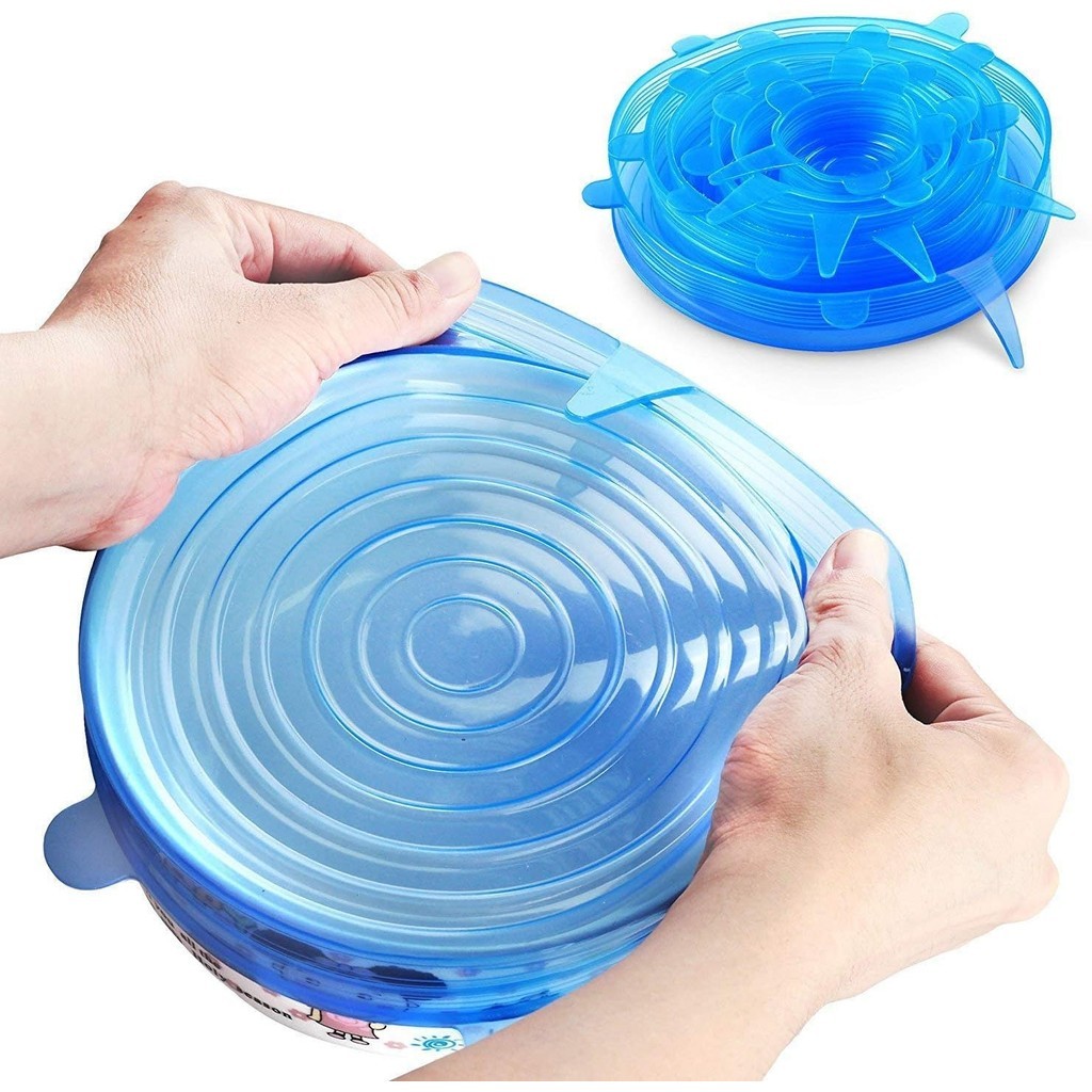 Tampas Panela  Silicone Universal Tampas Silicone   Geladeira