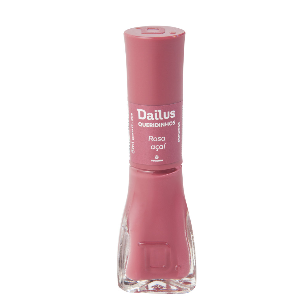 Esmalte Queridinhos - Rosa Açaí Nude Dailus