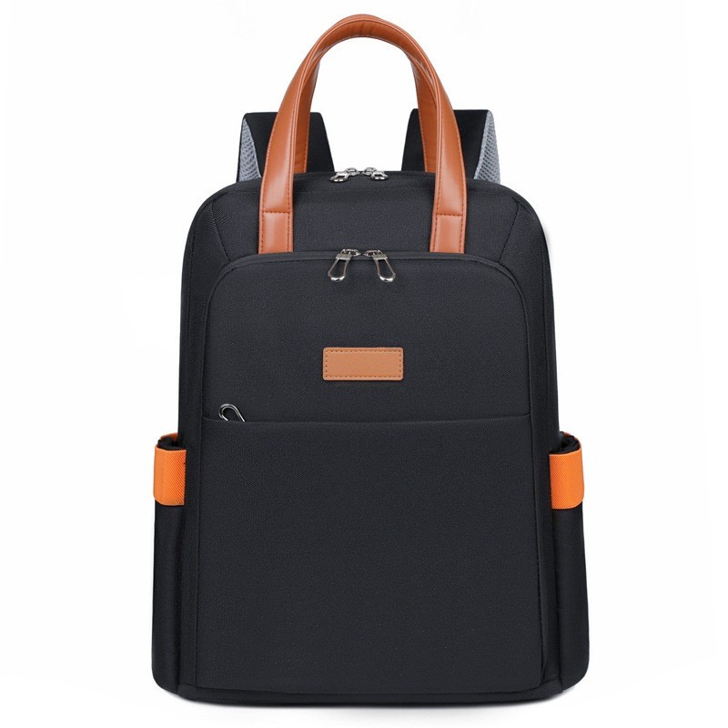 Mochila escolar para laptop de grande capacidade em tecido Oxford, à prova de respingos, modelo 2246.