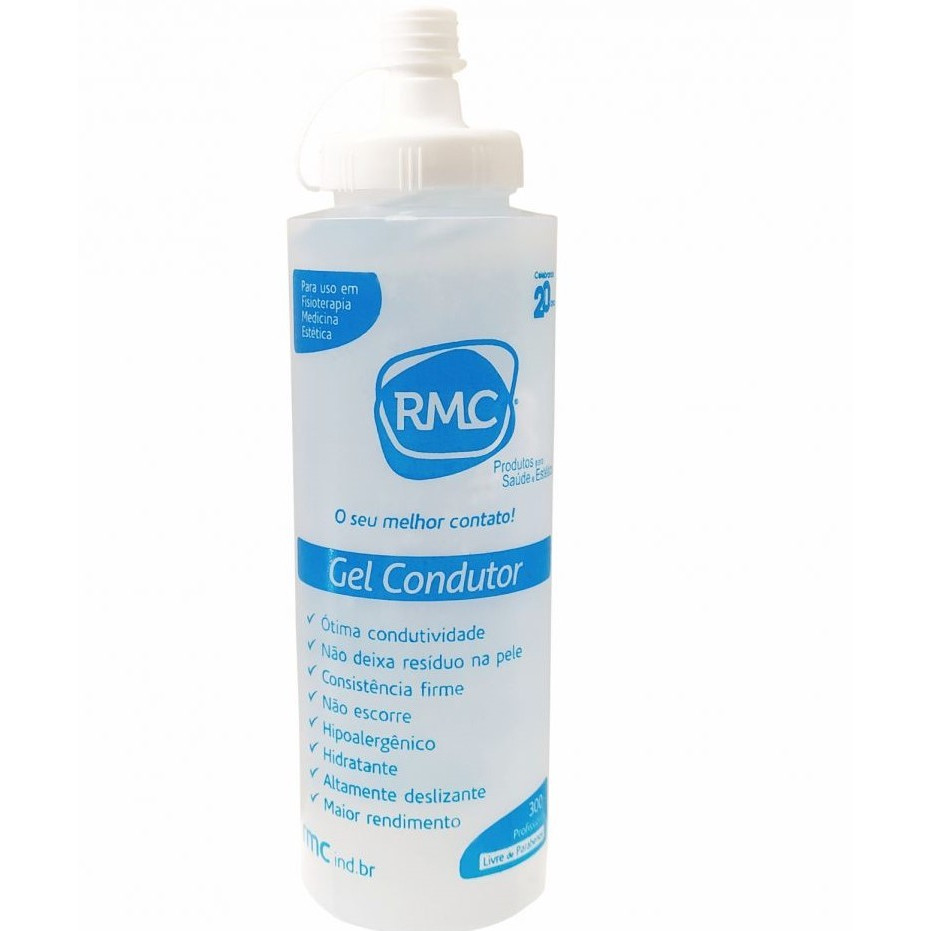 GEL CLÍNICO CONDUTOR PARA ULTRASSOM BISNAGA 300gr  -RMC