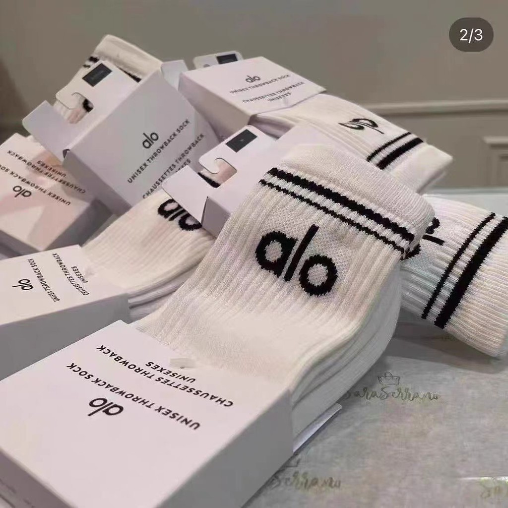Novo Meia Yoga Esportiva 85%  Algodão Puro Yoga Academia Cano Alto Feminina Mulher Masculina Homem