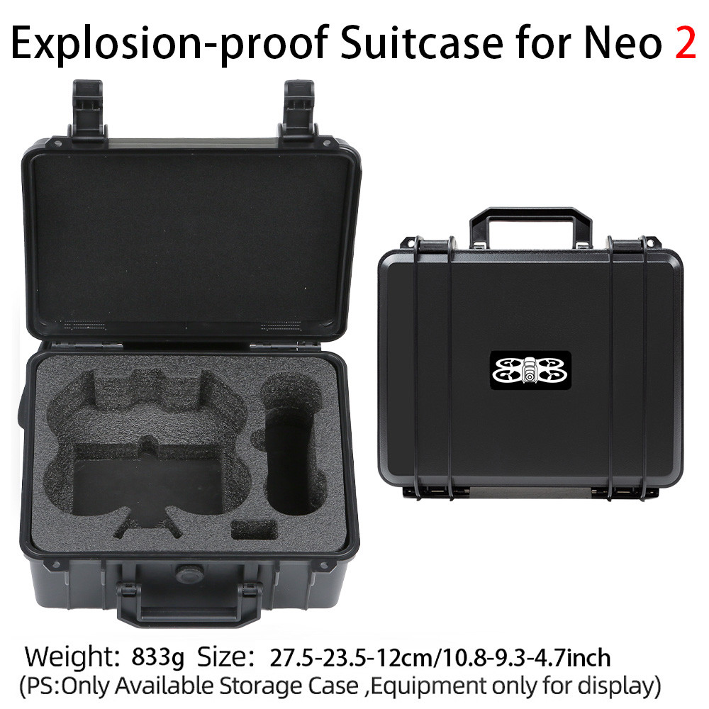 Caso À Prova Dwaterproof Água Para DJI NEO 2 RC N3 Controle De Explosão Caixa Casca Dura Bolsa Mala Drone Acessórios