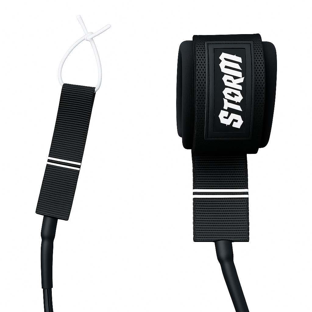 Leash Strep Cordinha Prancha Surf 6'x5mm Competir 2 Giradores