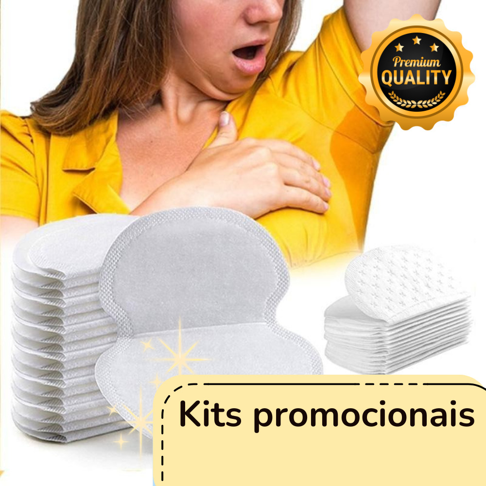 Absorvente Axila Protetor Anti Suor Frescor no Verão