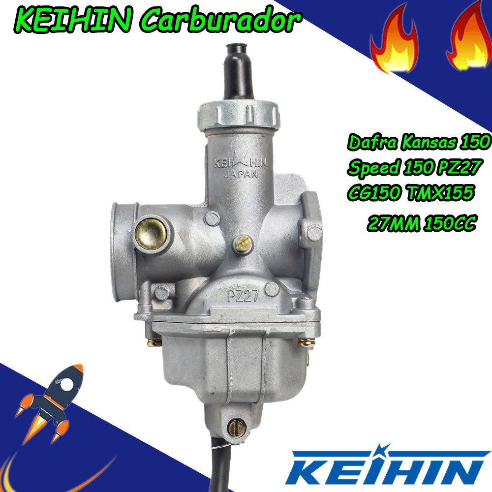 Carburador Dafra Kansas 150 / Speed  150 PZ27 para CG125 CG150 TMX155 CG TMX 155 150CC 27MM ATV Dirt Bike Carb