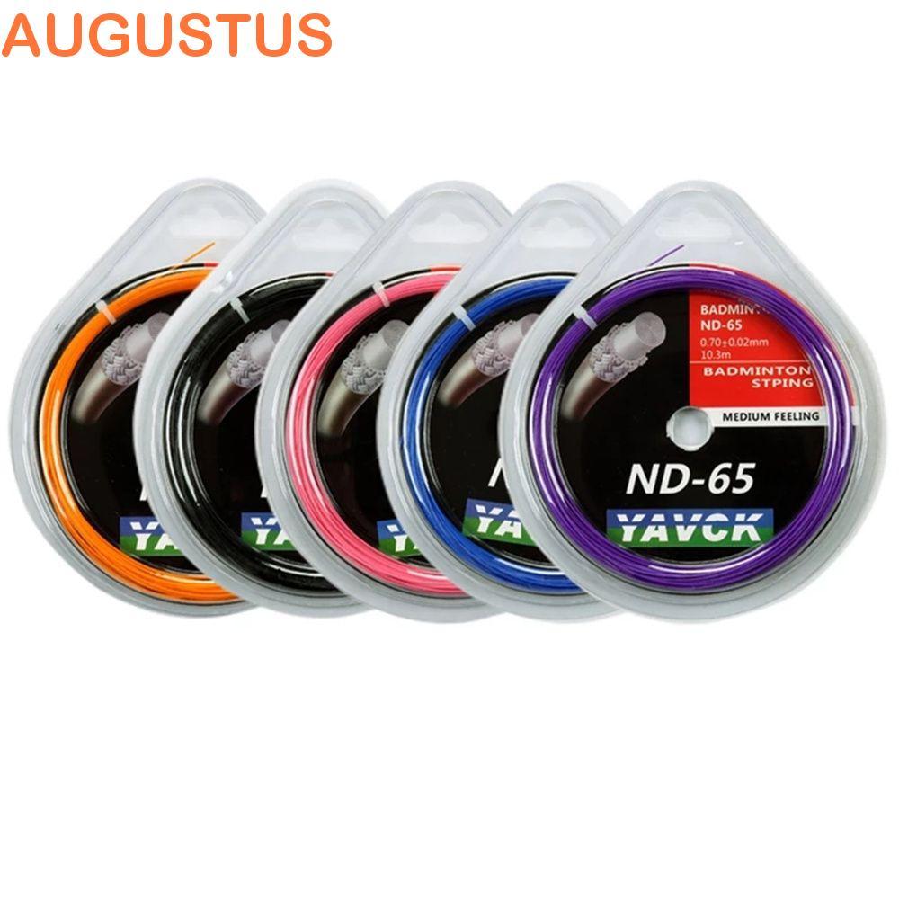 AUGUSTUS Corda De Badminton Nanofibra De Carbono ND-65 Linha Raquete Esportes Profissional