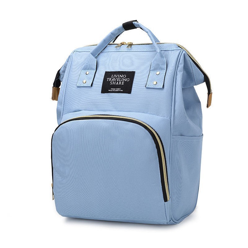 Novo produto em estoque Bolsa para mamãe Mochila multifuncional antifurto Bolsa para mãe e bebê B