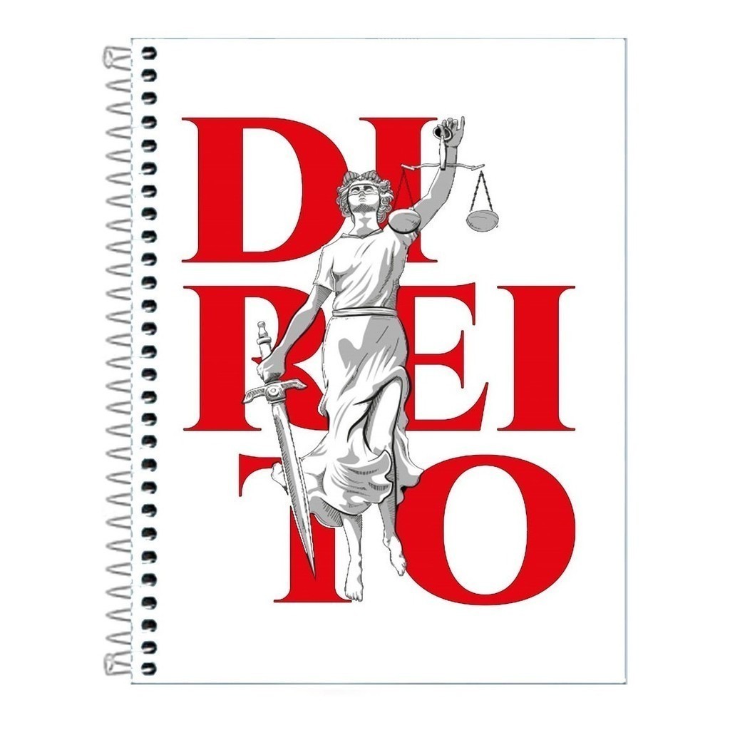 Caderno    Direito 10 Matérias Capa Dura