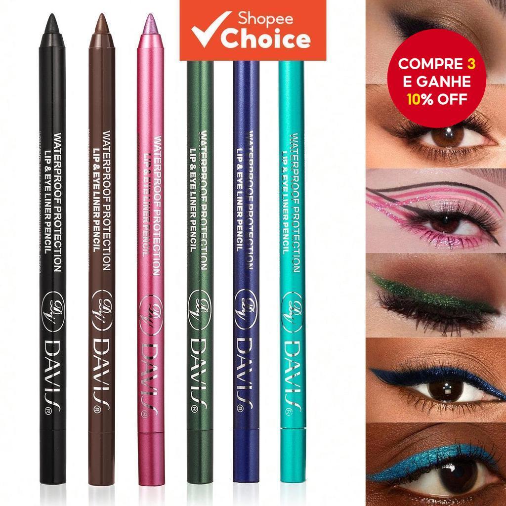 Sombra Multiuso Em Bastão Pearl Glitter Eyeliner Pencil Shimmer Highlighter Pen Maquiagem Cremosa Para Os Olhos De Longa