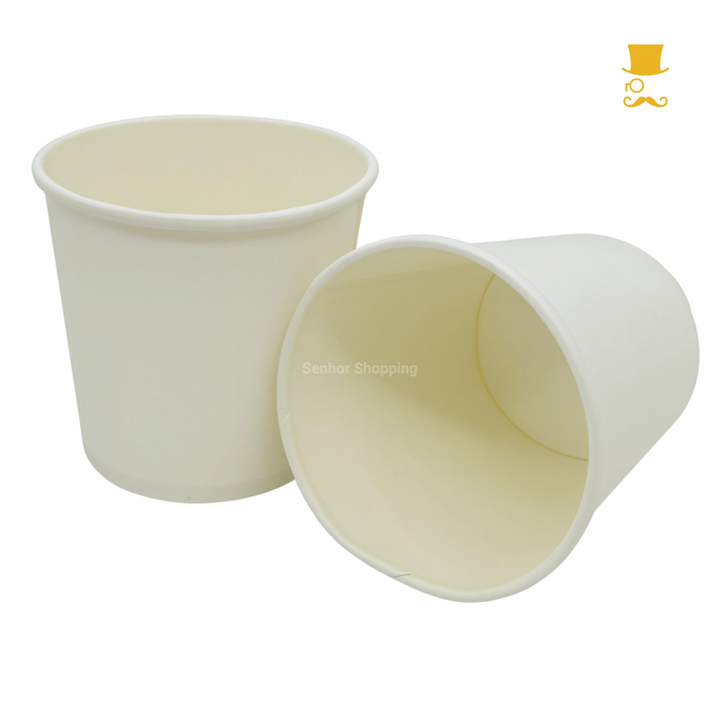 Copo para Bebidas Quentes e Geladas – Ecológico Papel e Fibra de Bambu Alta Resistência 180ml